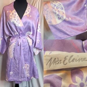 Vintage Miss Elaine Kimono Robe